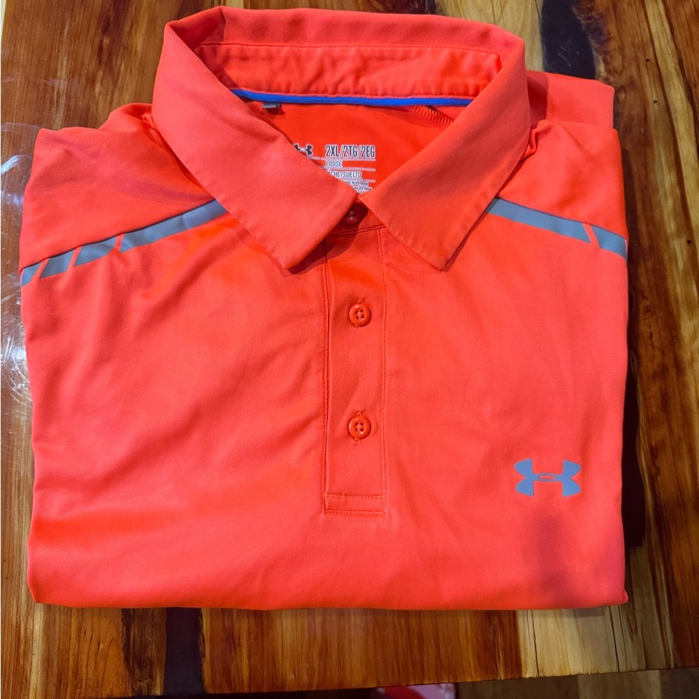 Under Armour Bold Red Athletic Top